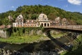 The Thermal springs in Baile Herculane Royalty Free Stock Photo